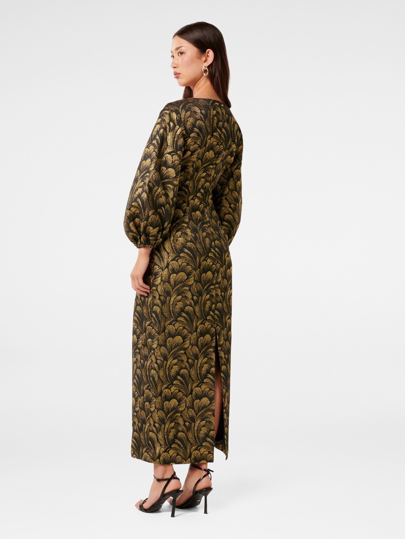 Mona Jacquard Maxi Dress