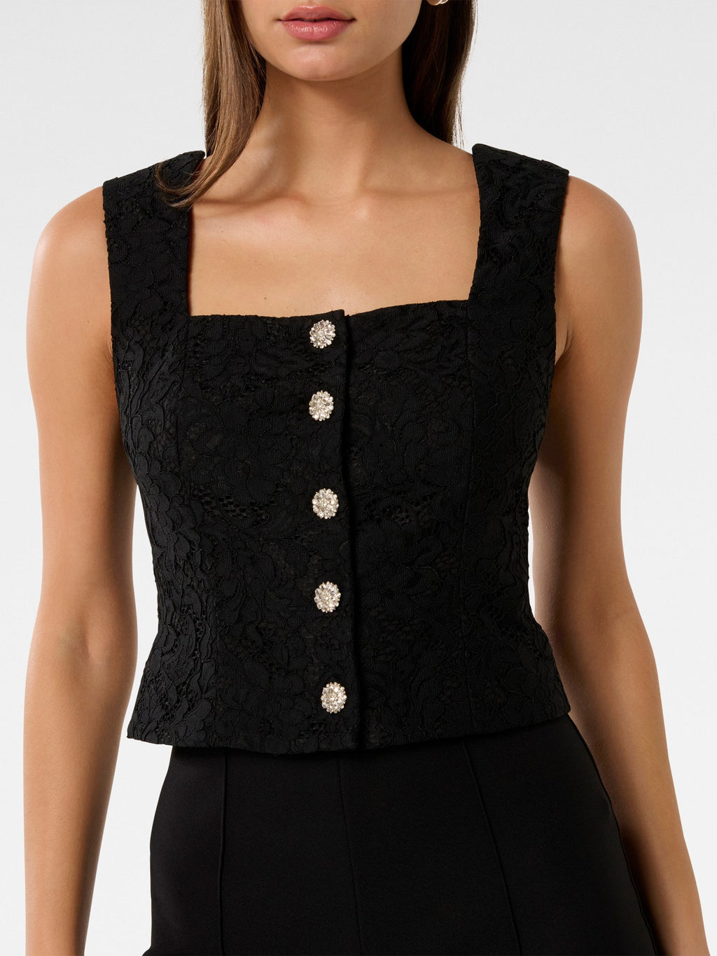  Layla Lace Bustier Top