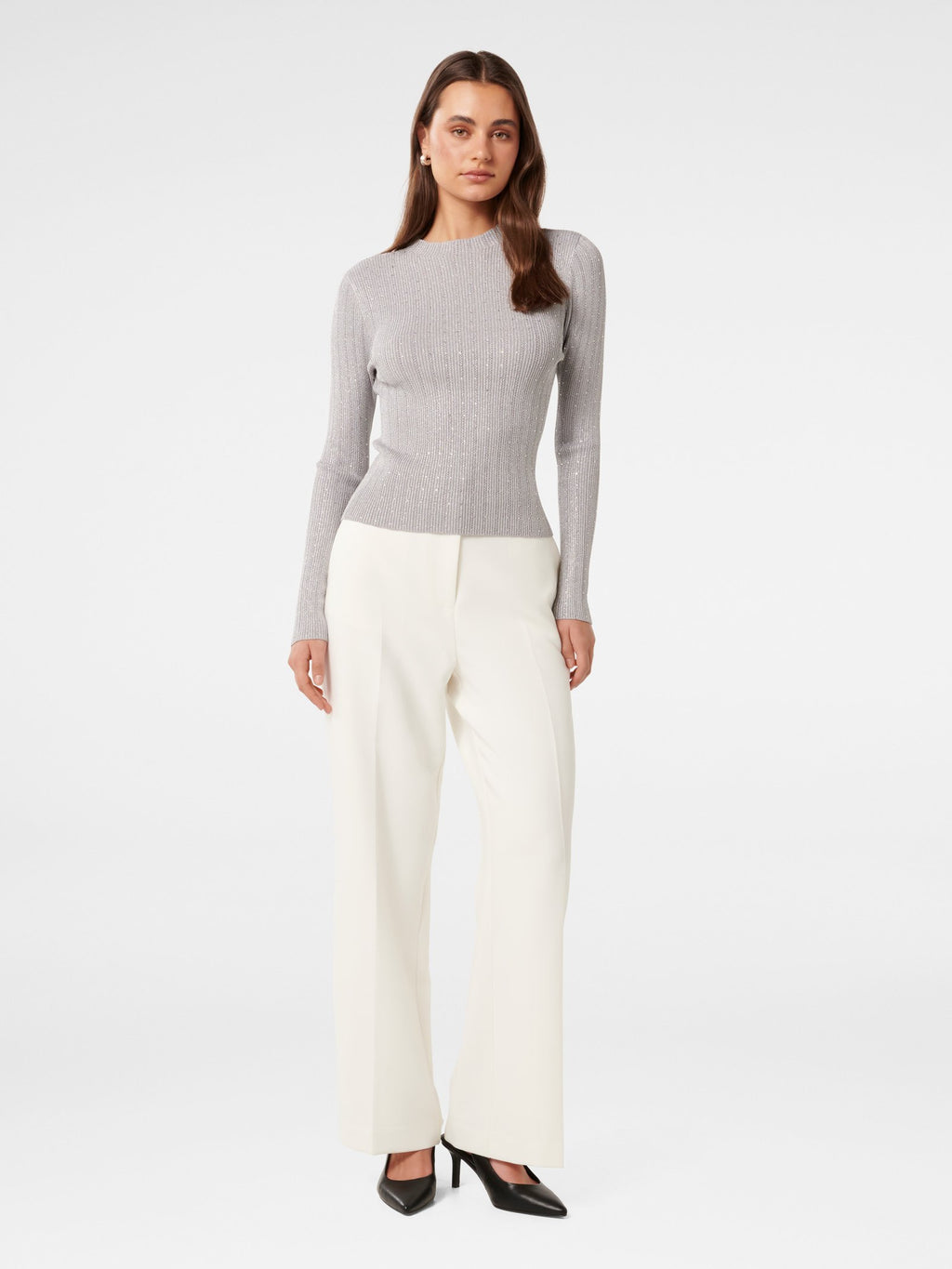  Steph Embellished Knit Top