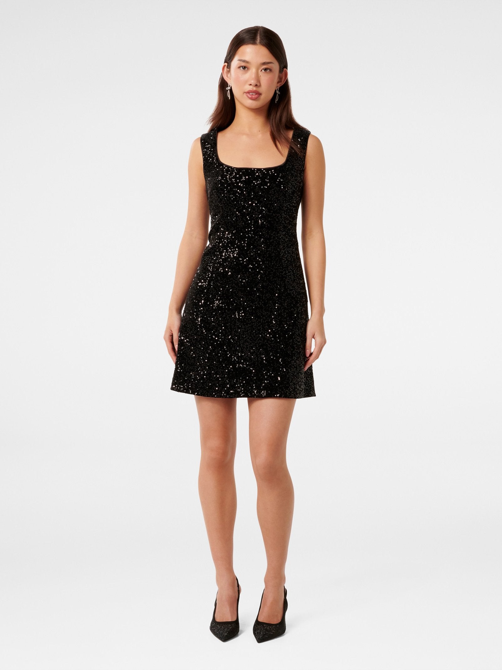  Katie Sequin Mini Dress