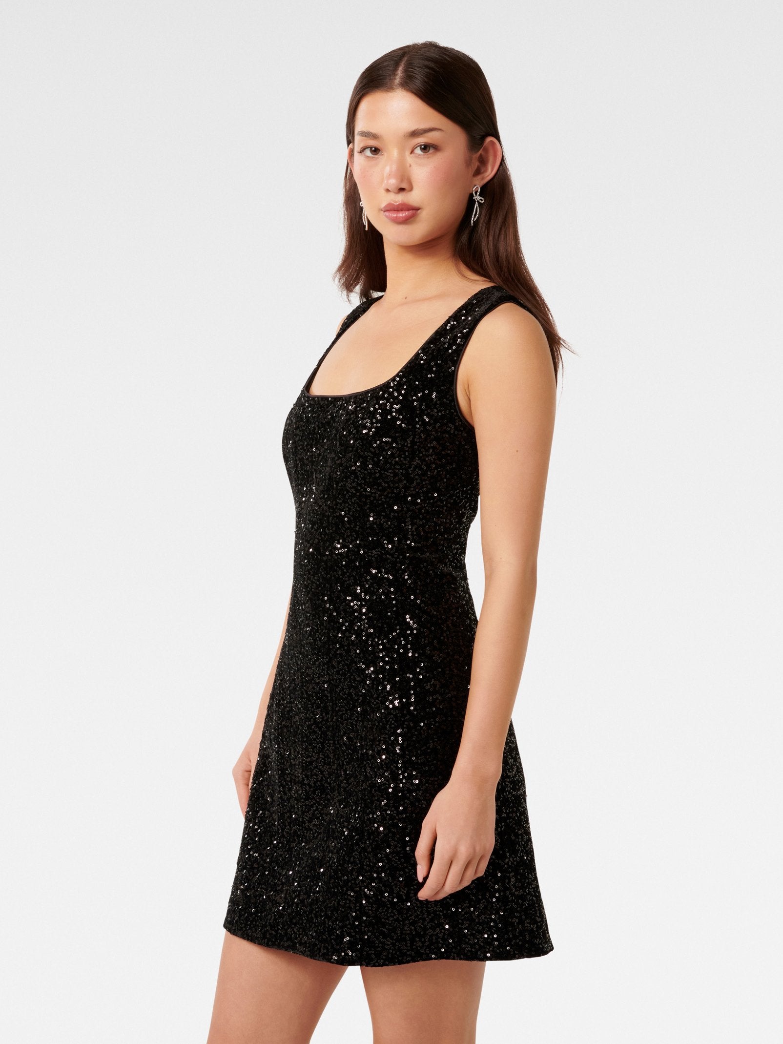  Katie Sequin Mini Dress