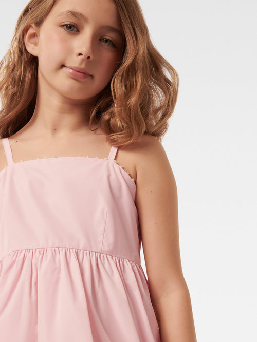 Audrey Bow Mini Teen Dress