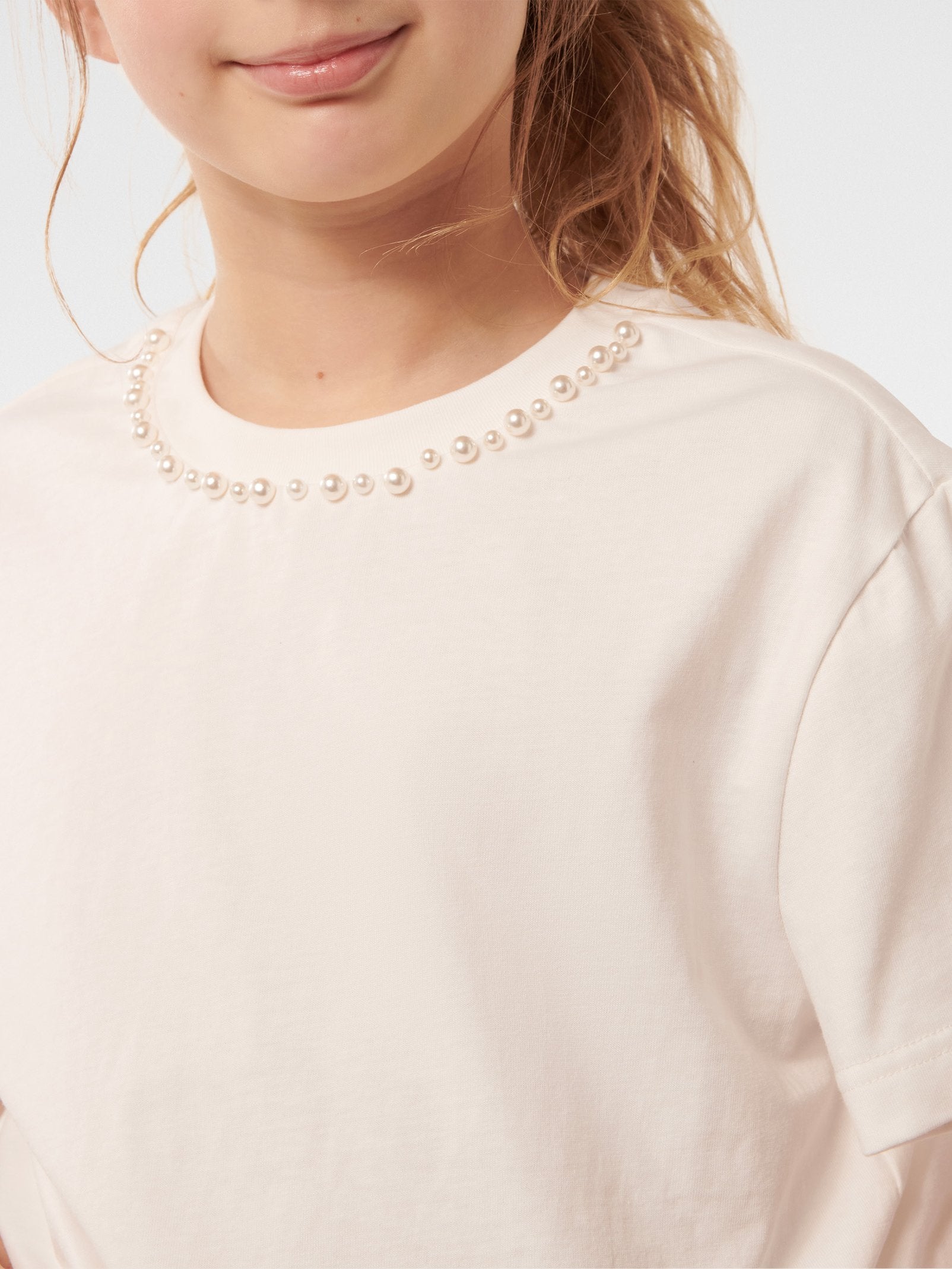 Celine Pearl Teen Tee Top
