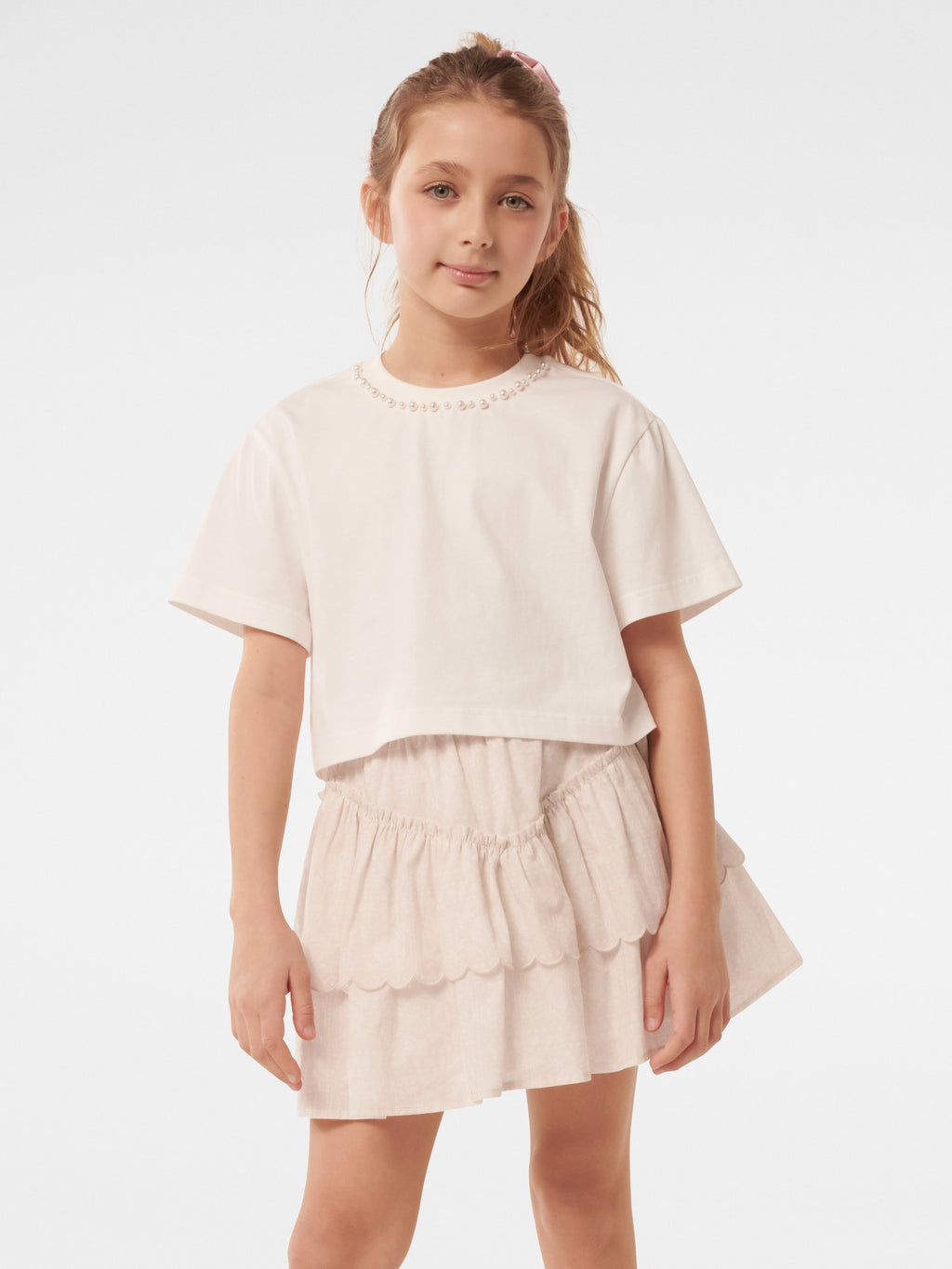 Scarlett Emb Girls Short