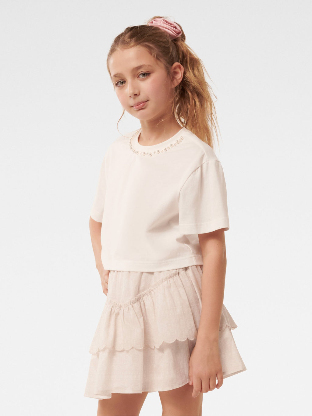 Celine Pearl Teen Tee Top