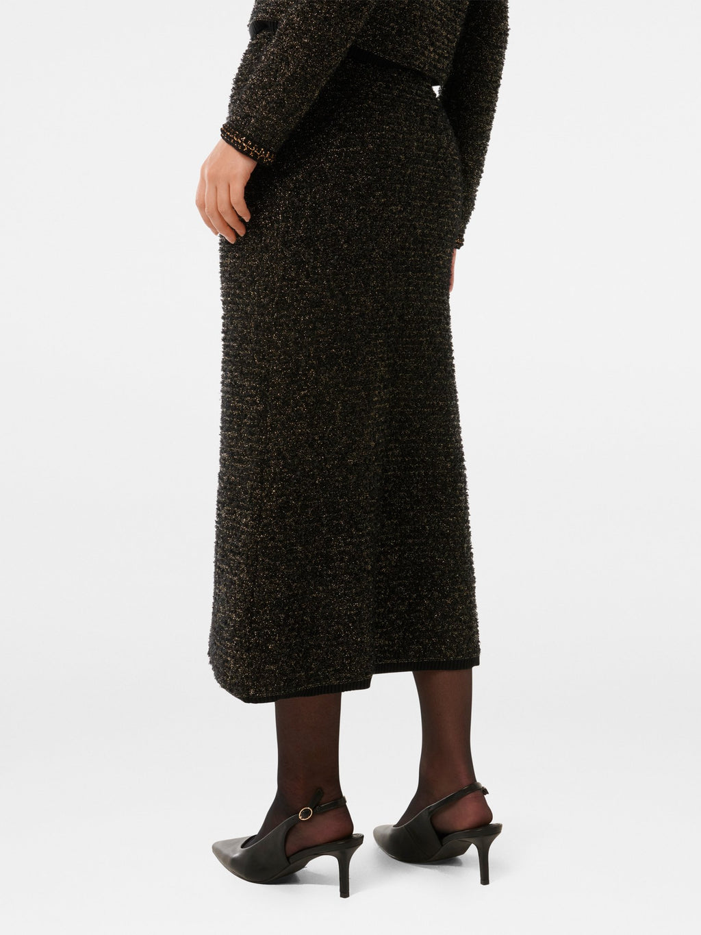  Anais Tweed Co-ord Midi Skirt