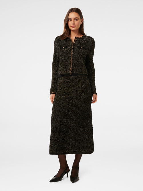  Anais Tweed Co-ord Midi Skirt