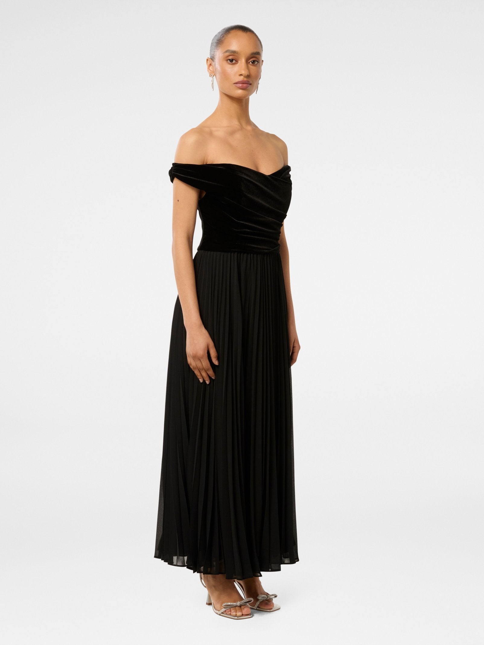  Rebecca Petite Velvet Gown