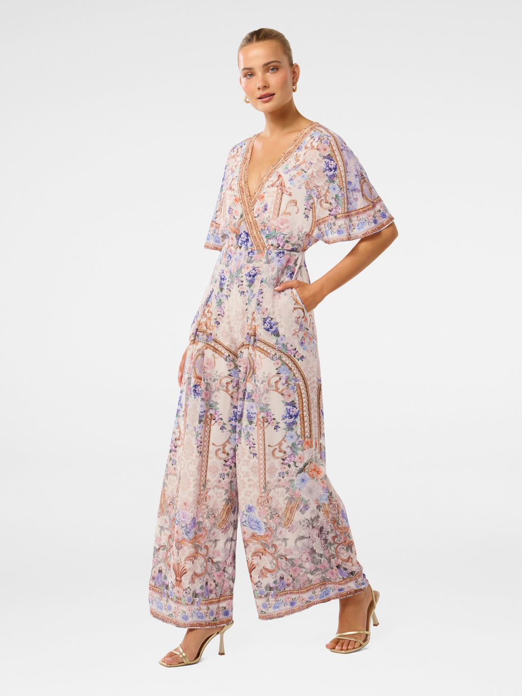  Claudette Flare Jumpsuit