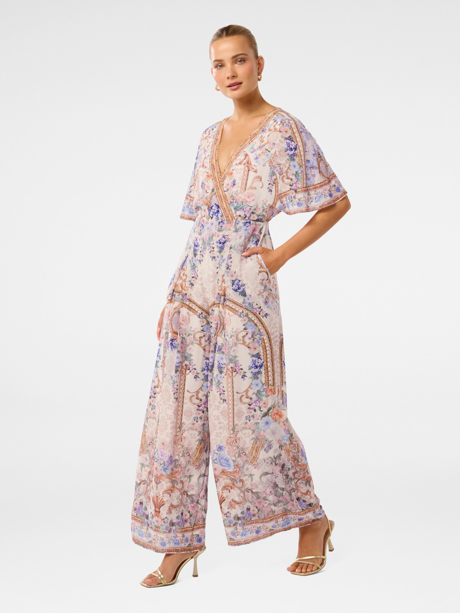  Claudette Flare Jumpsuit