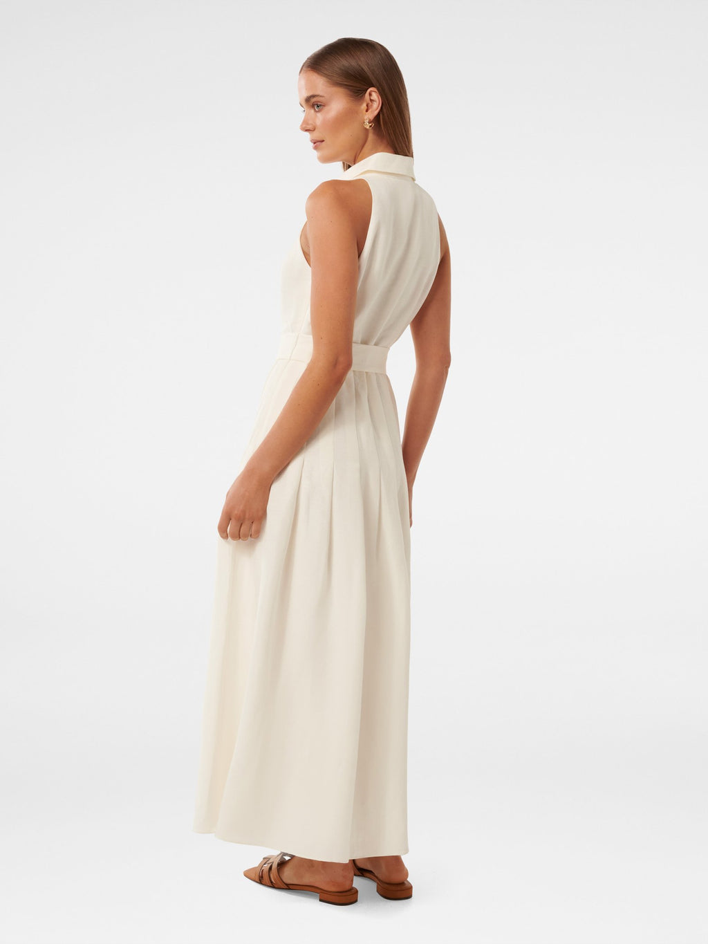  Lindsey Linen Tennis Dress