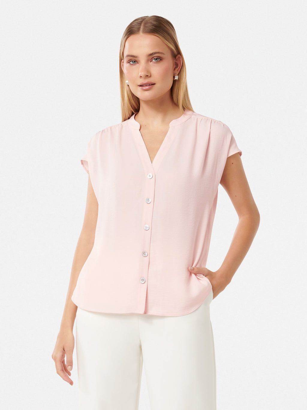 Sonya Foil Blouse