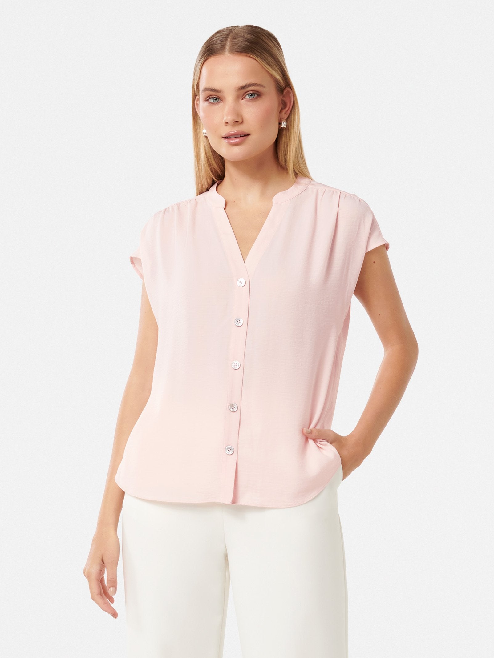 Sonya Foil Blouse