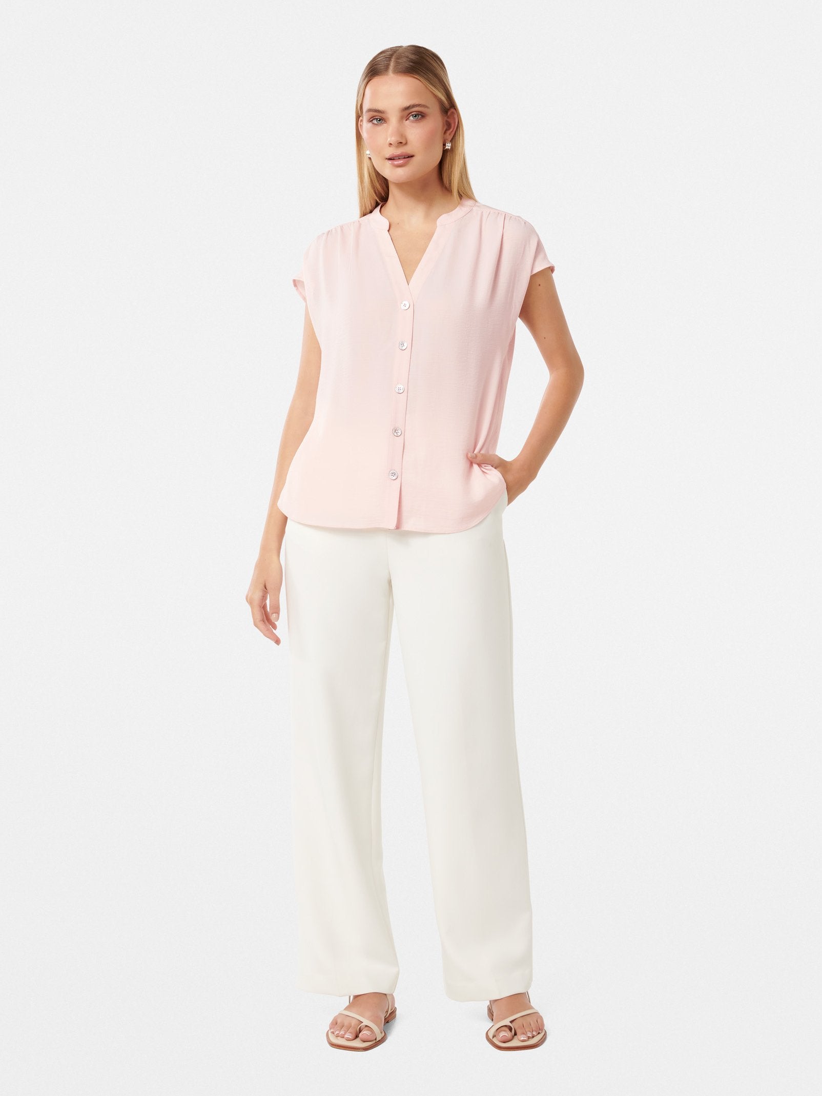 Venus Extended Shoulder Blouse