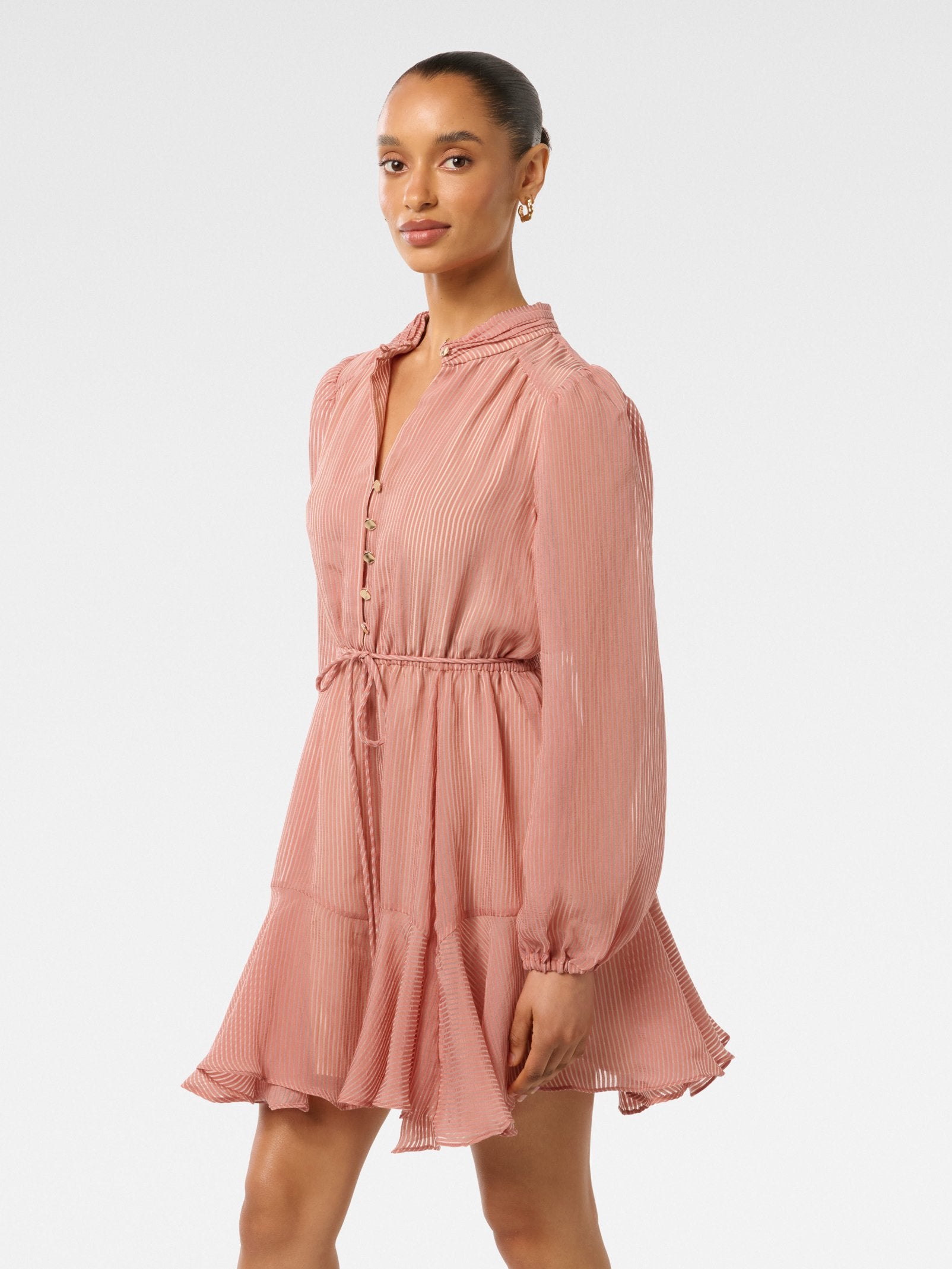  Cathee Petite Asymmetrical Mini Dress