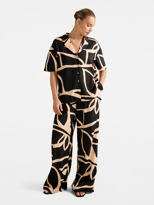  Ayla Printed Palazzo Pant