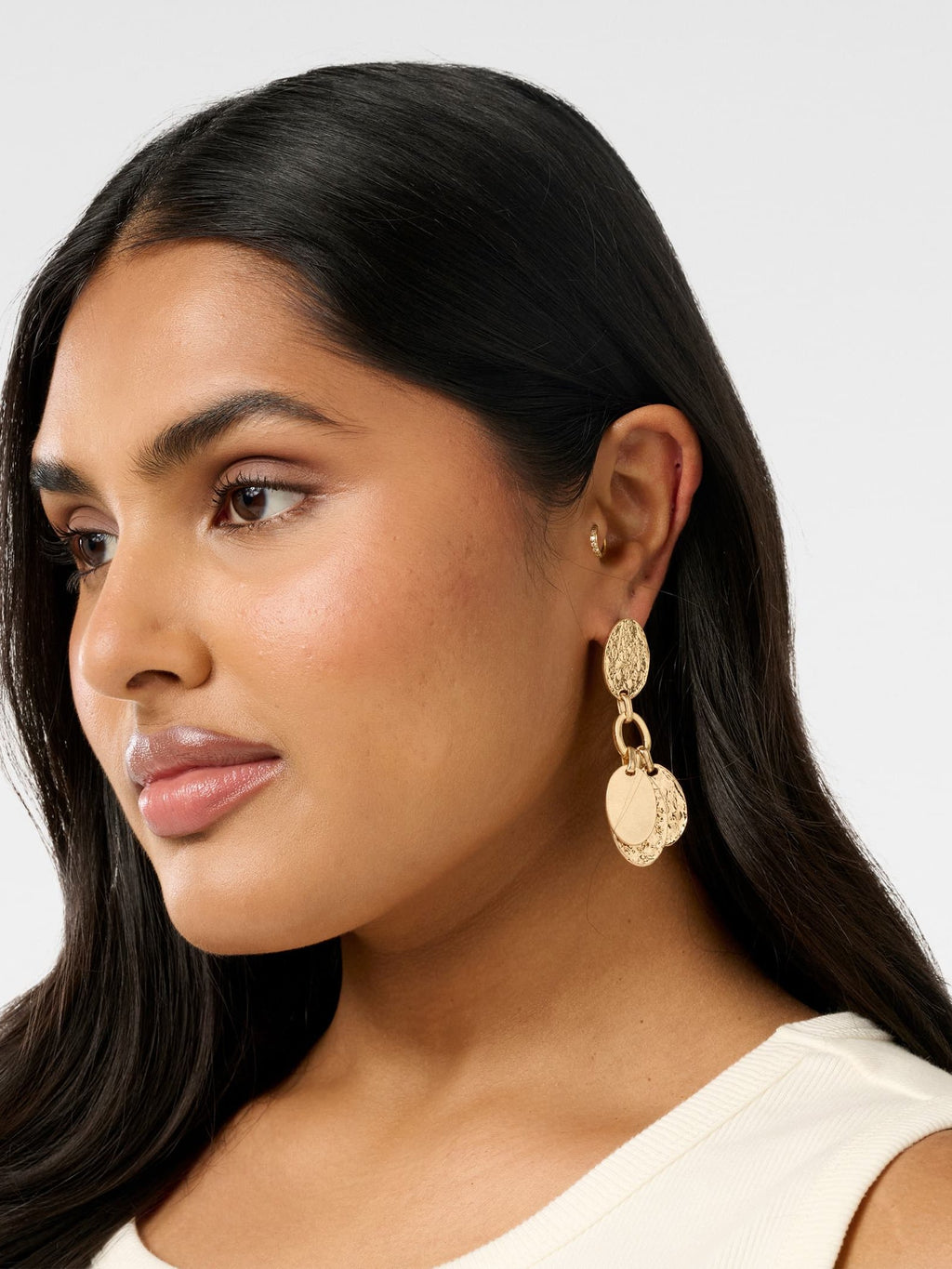  Signature Darielle Disc Earring