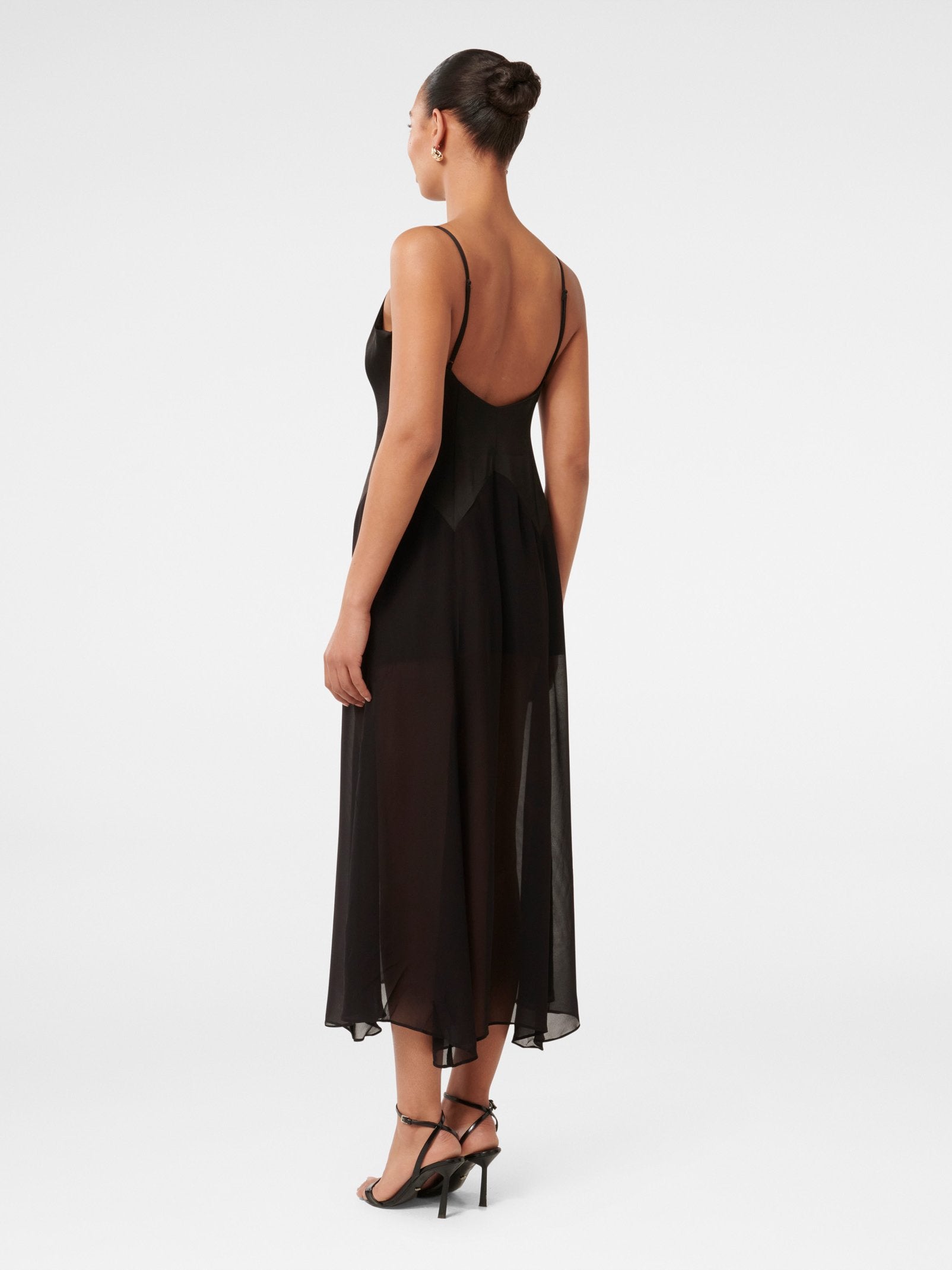 Scarlett Sheer Skirt Maxi Dress