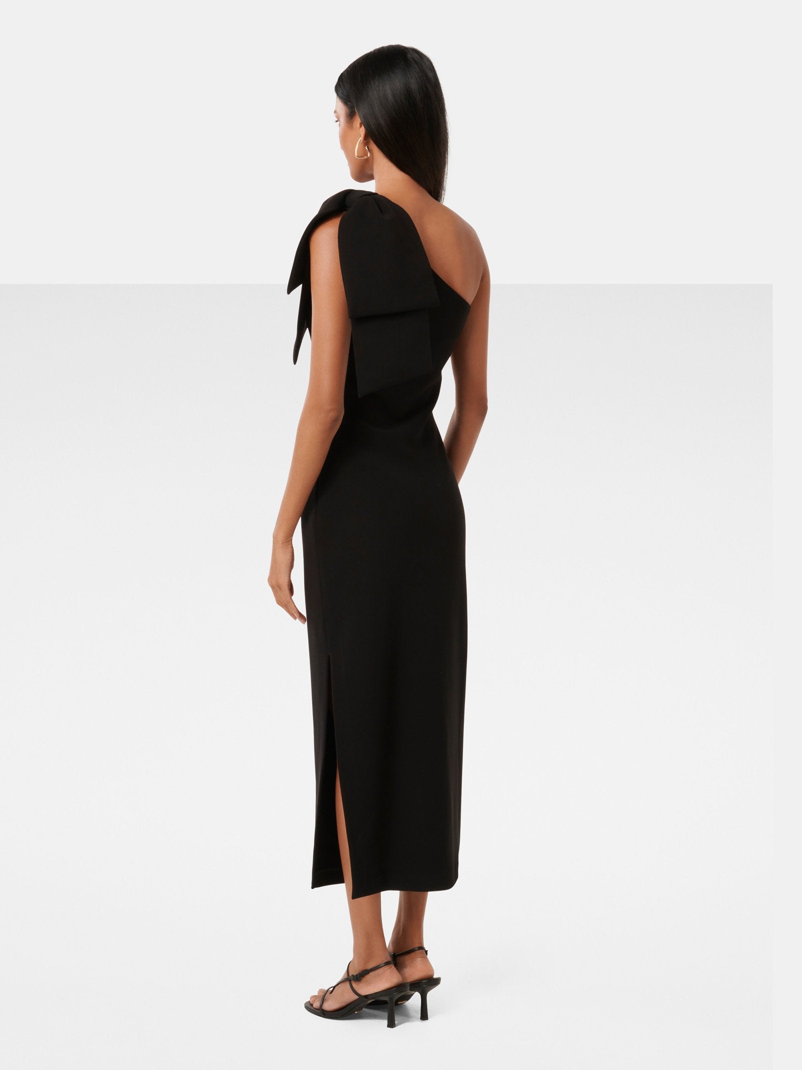  Jade Petite Bow Bodycon Midi Dress