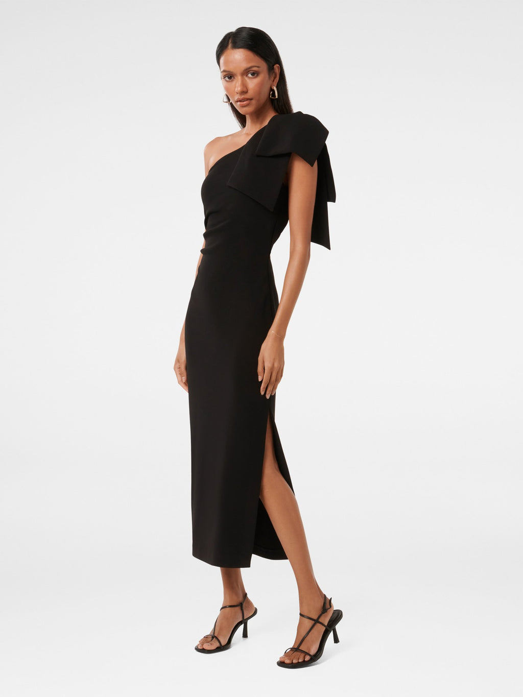  Jade Petite Bow Bodycon Midi Dress