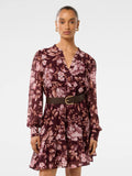 Hollie Petite Blouson Sleeve Mini Dress