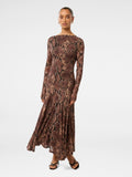 Tammy Petite Asymmetric Hem Midi Dress
