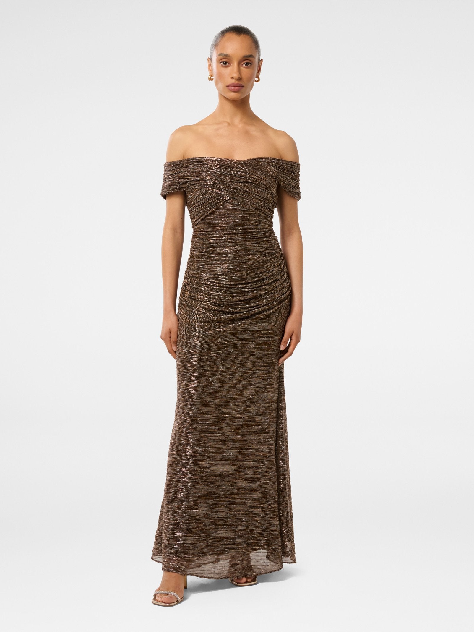 Wilma Petite Plisse Maxi Dress