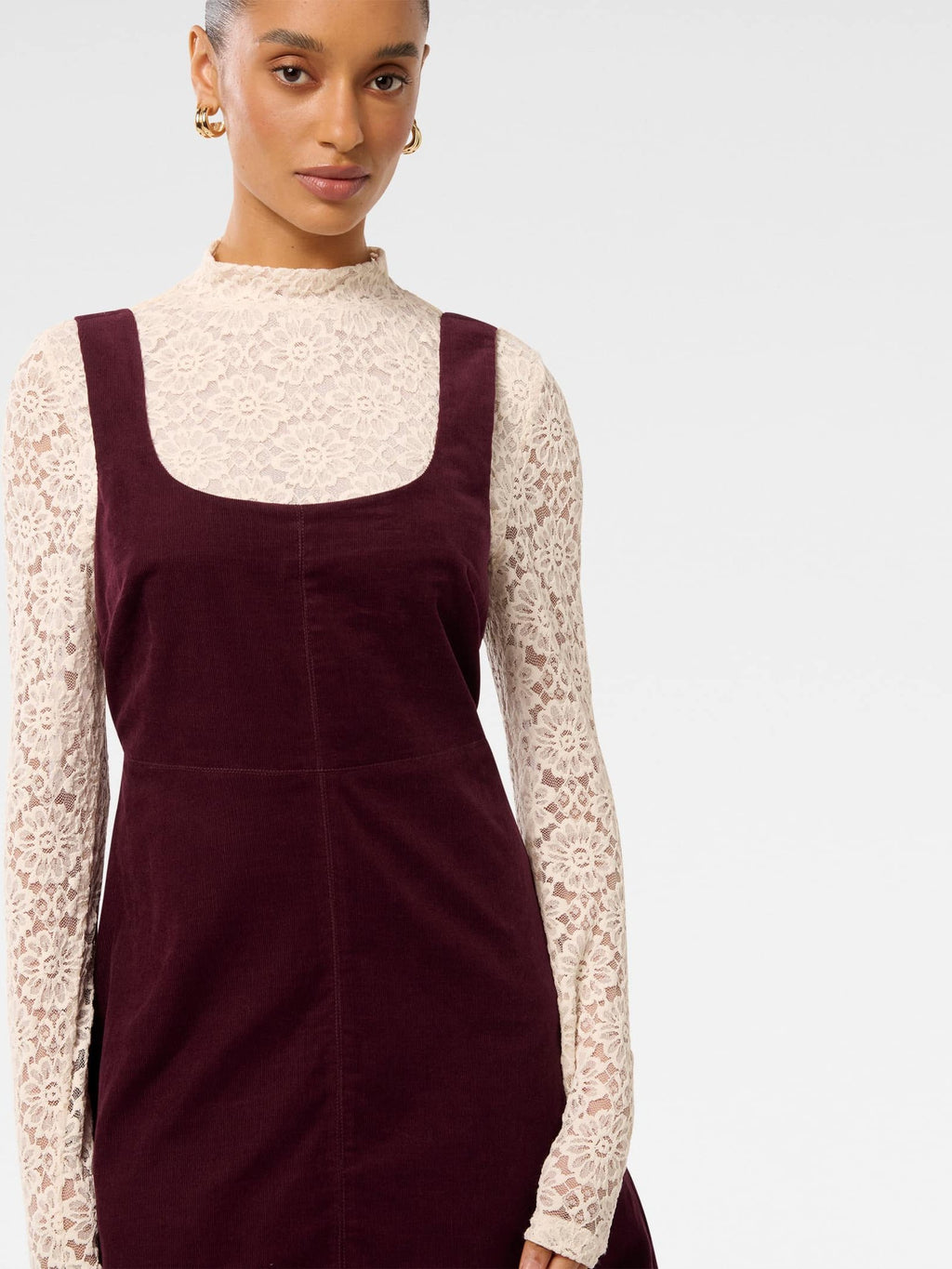  Camille Petite 2 in 1 Cord Mini Dress