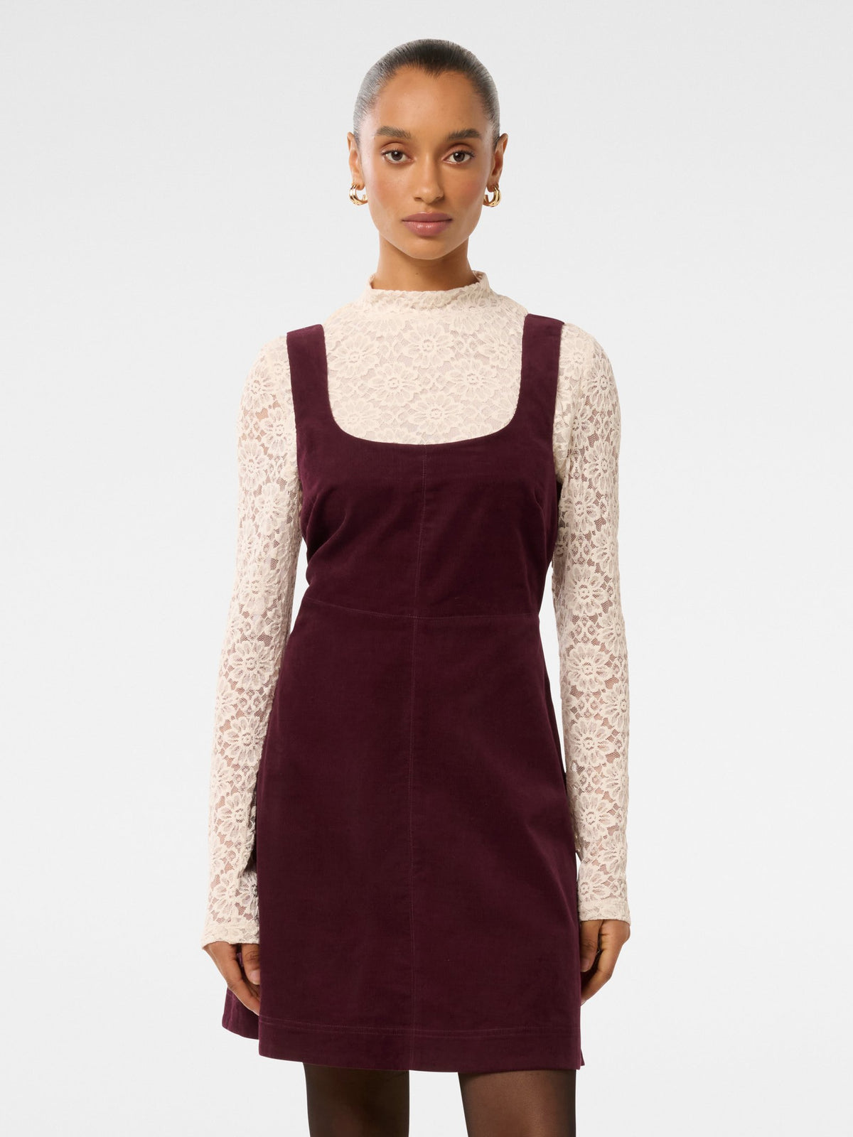 Camille Petite 2 in 1 Cord Mini Dress
