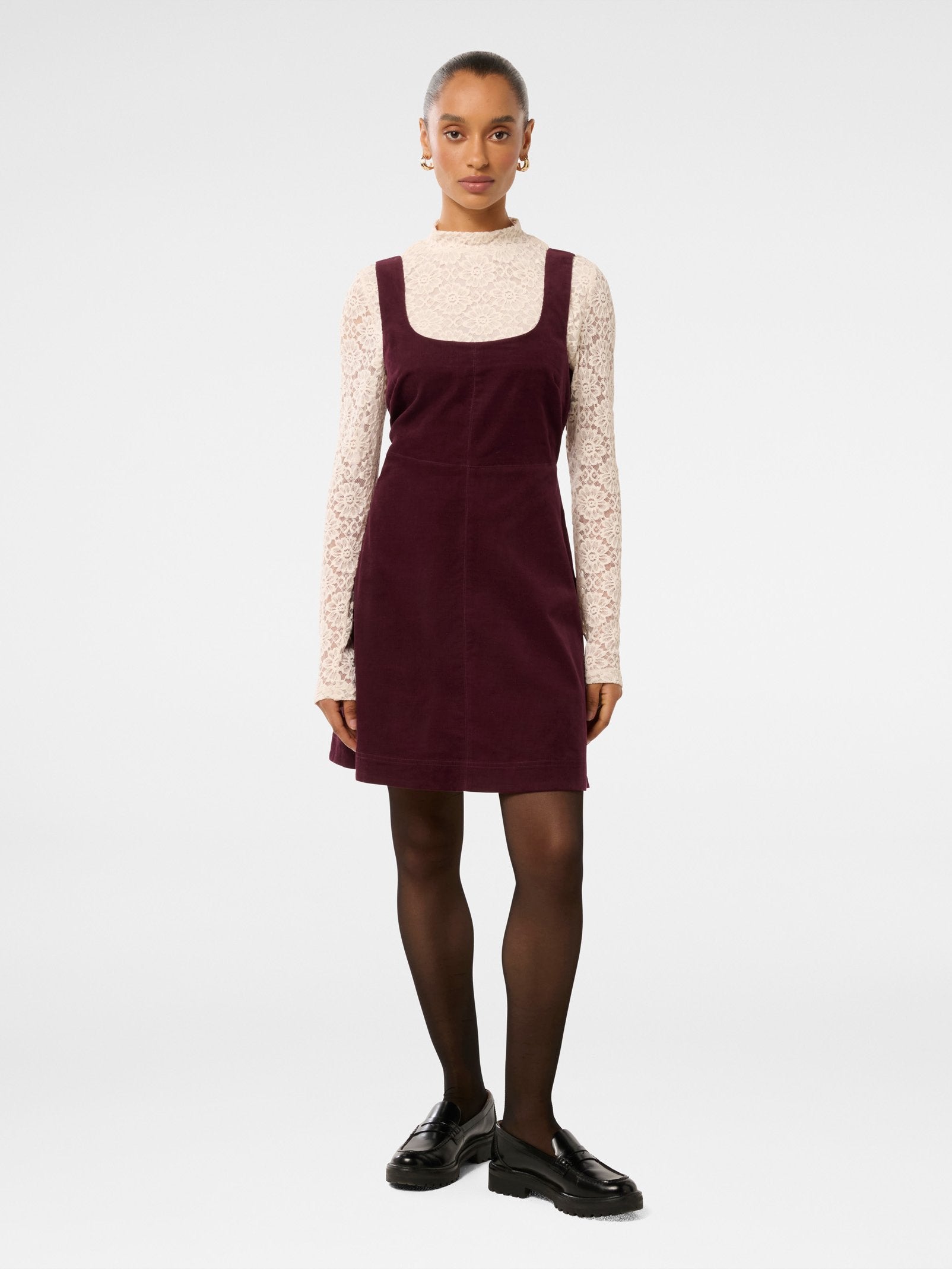  Camille Petite 2 in 1 Cord Mini Dress