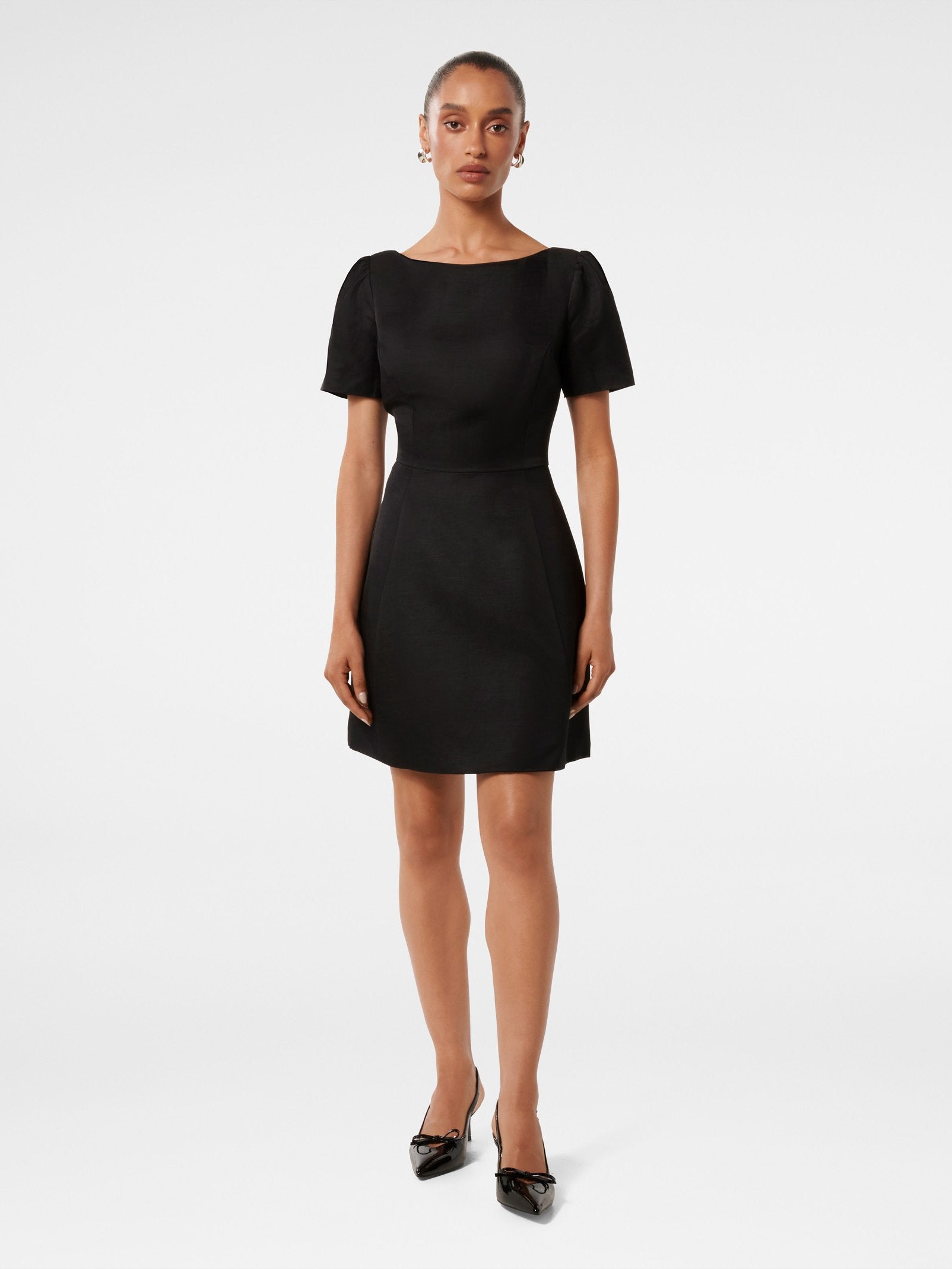  Simone Petite Bow Back Mini Dress