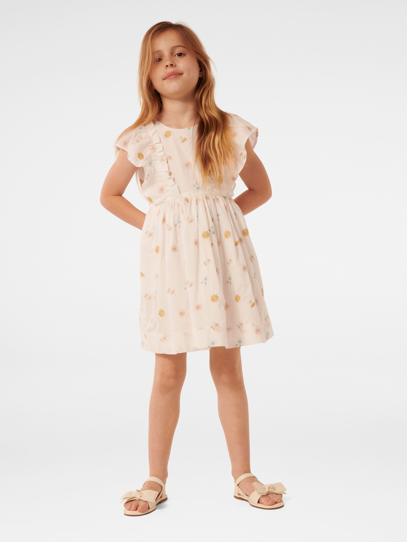  Rosalie Bow Mini Girls Dress