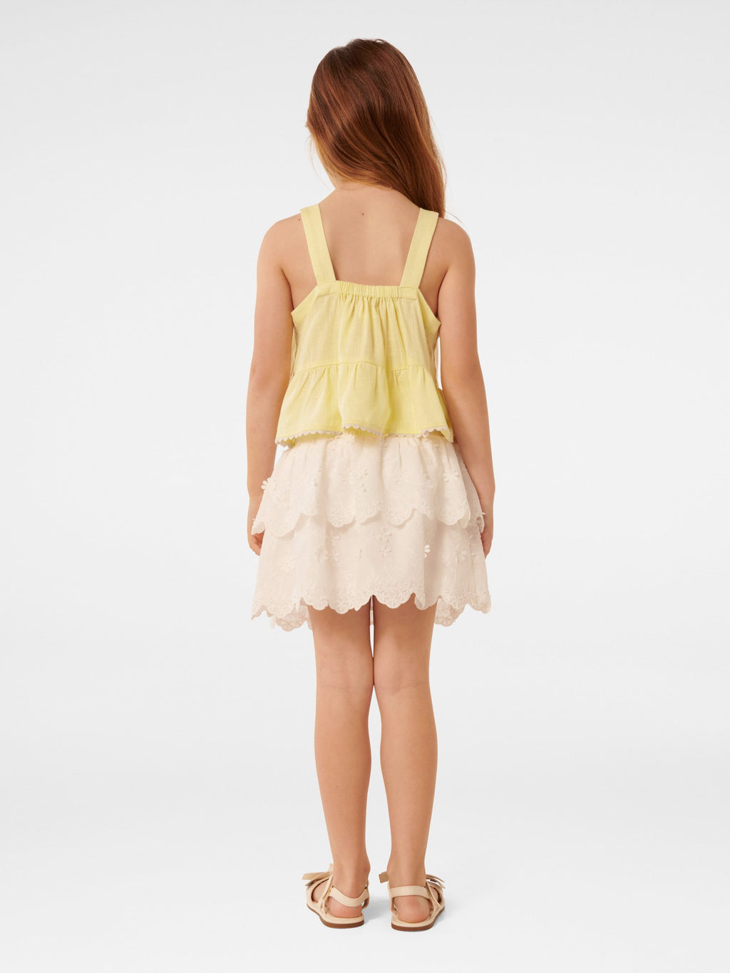  Jasmine Crop Girls Peplum Top