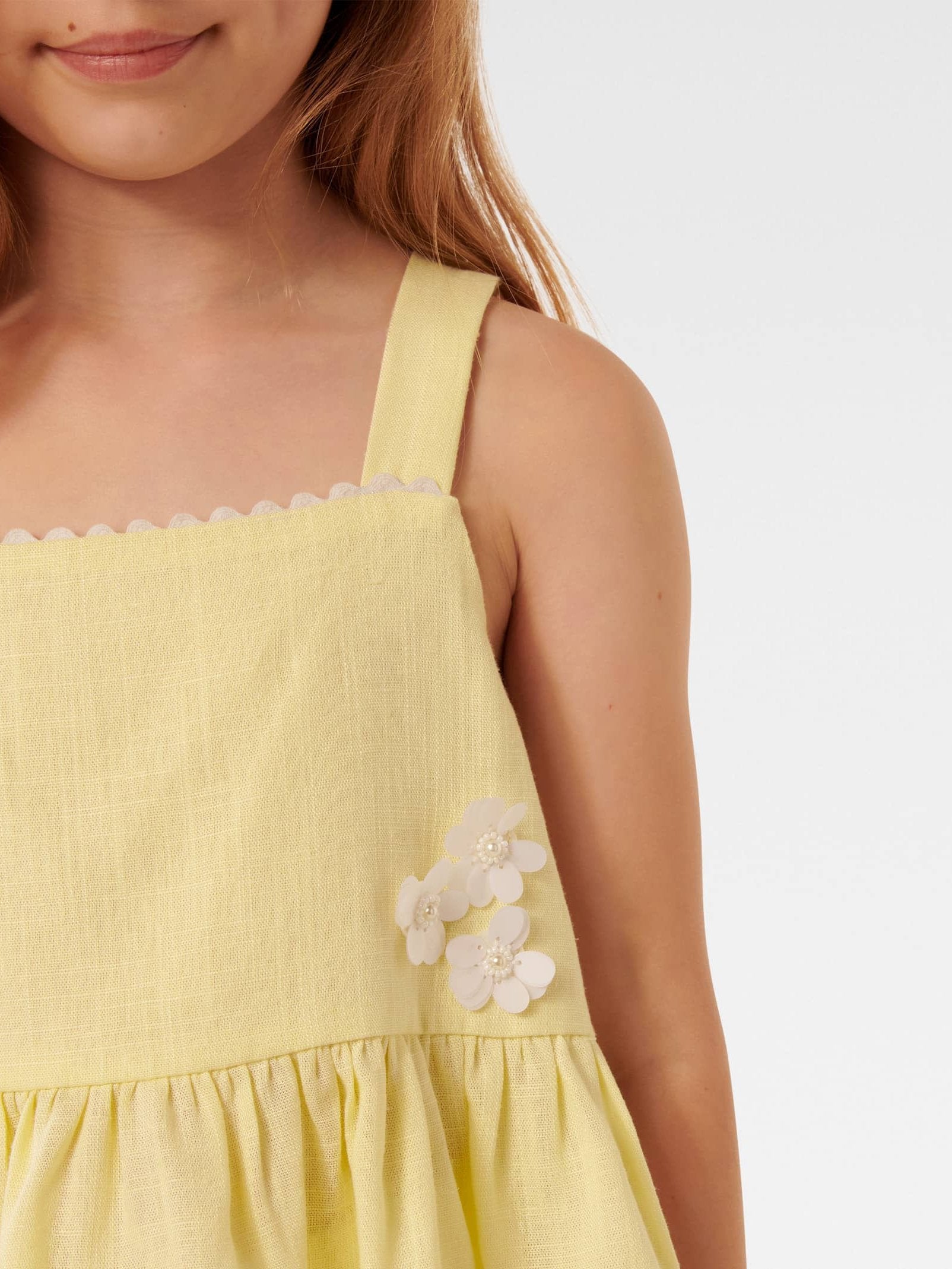  Jasmine Crop Girls Peplum Top