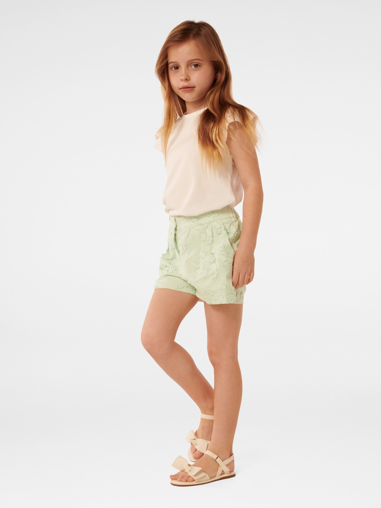 Scarlett Emb Girls Short