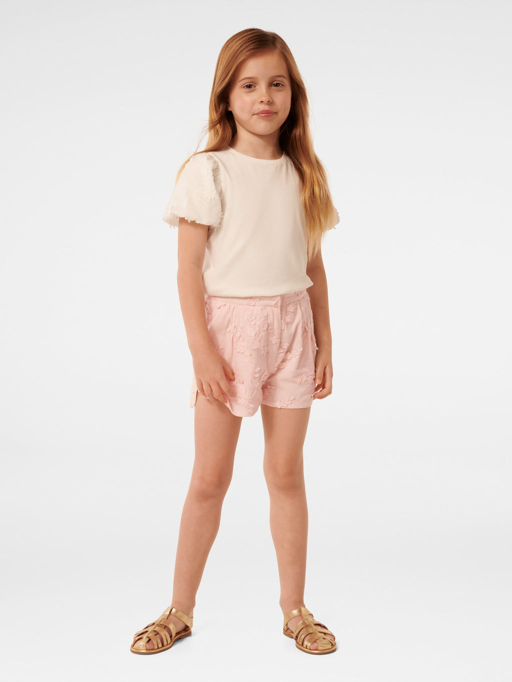  Scarlett Emb Girls Short