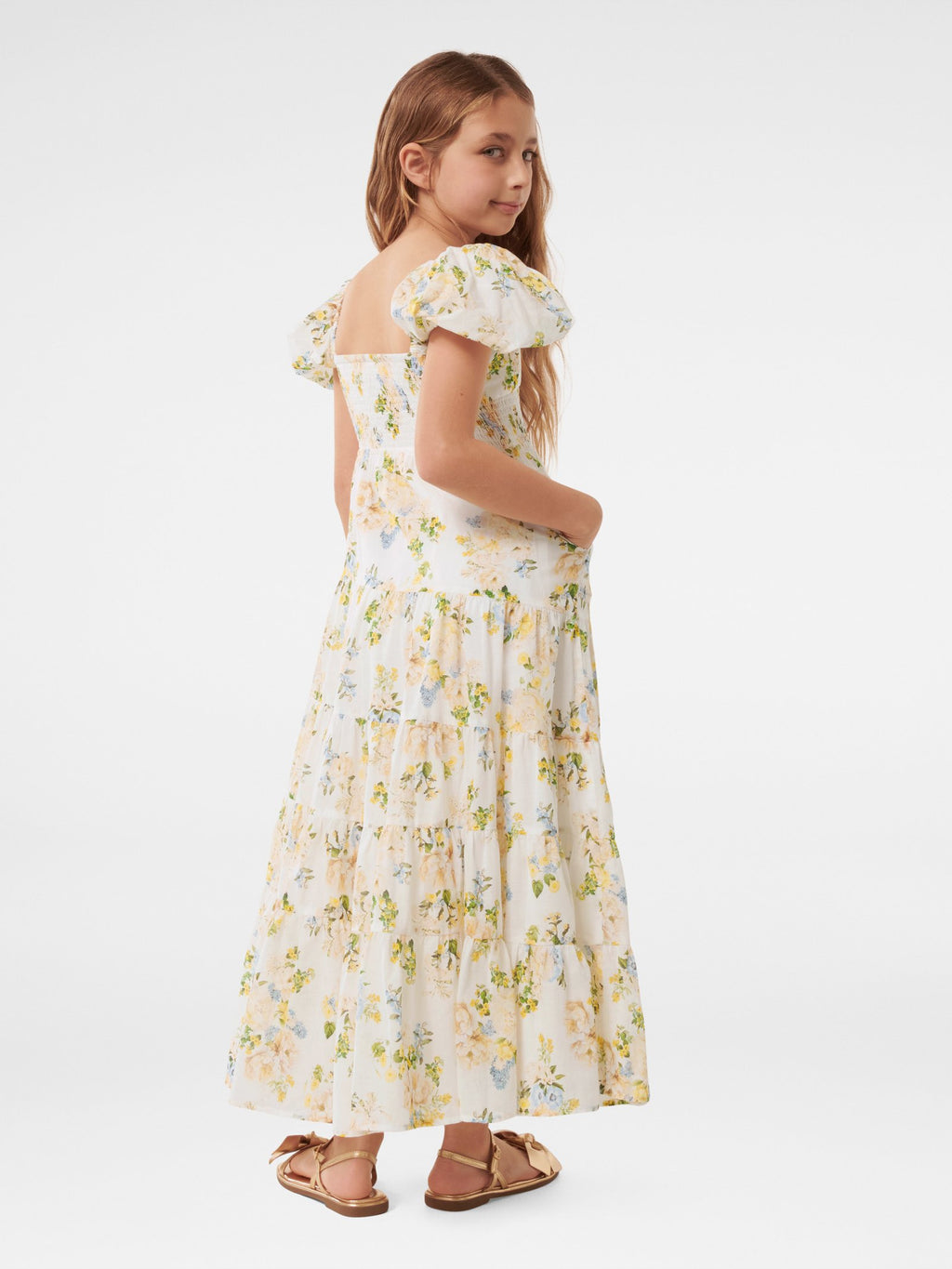 Millie Maxi Slv Teen Dress