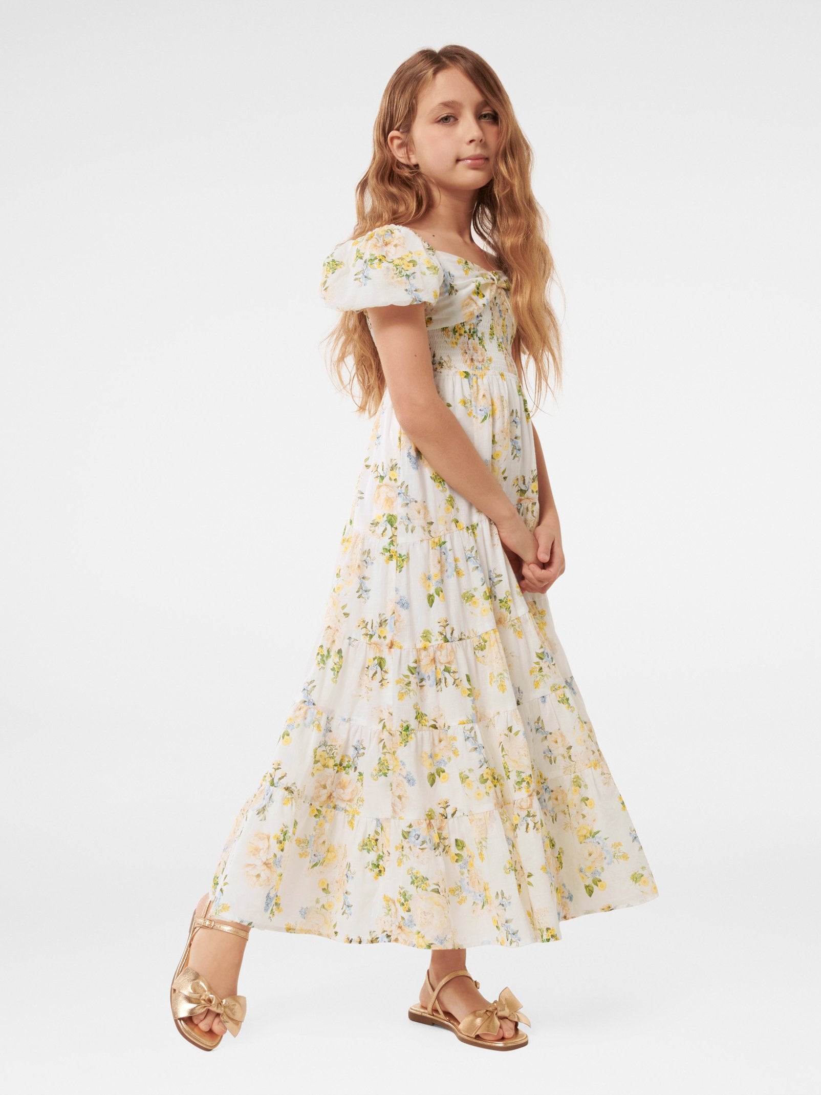 Millie Maxi Slv Teen Dress