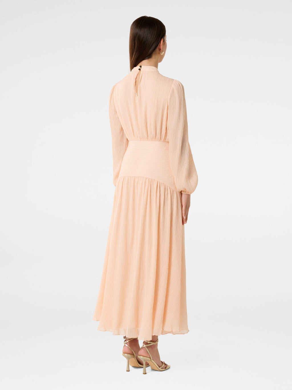  Celine Shimmer Maxi Dress