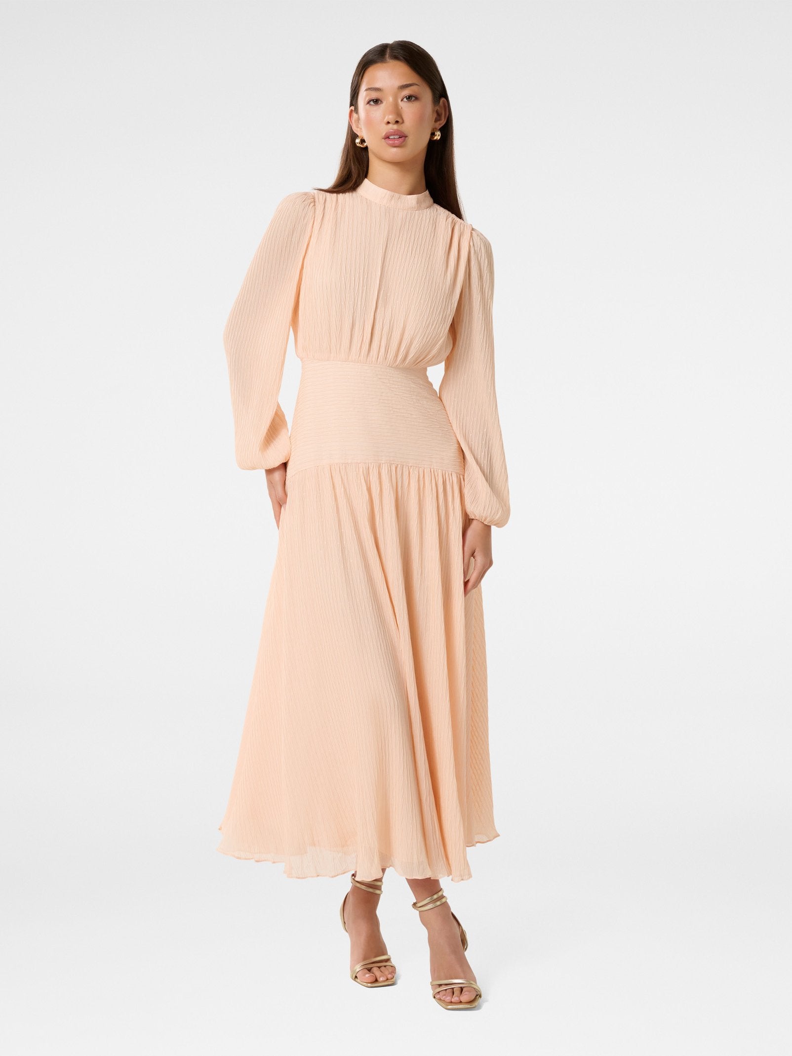 Celine Shimmer Maxi Dress