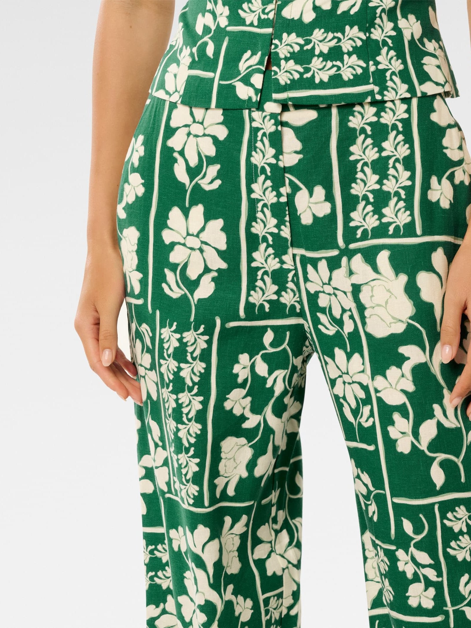  Miley Linen Wide Leg Pant