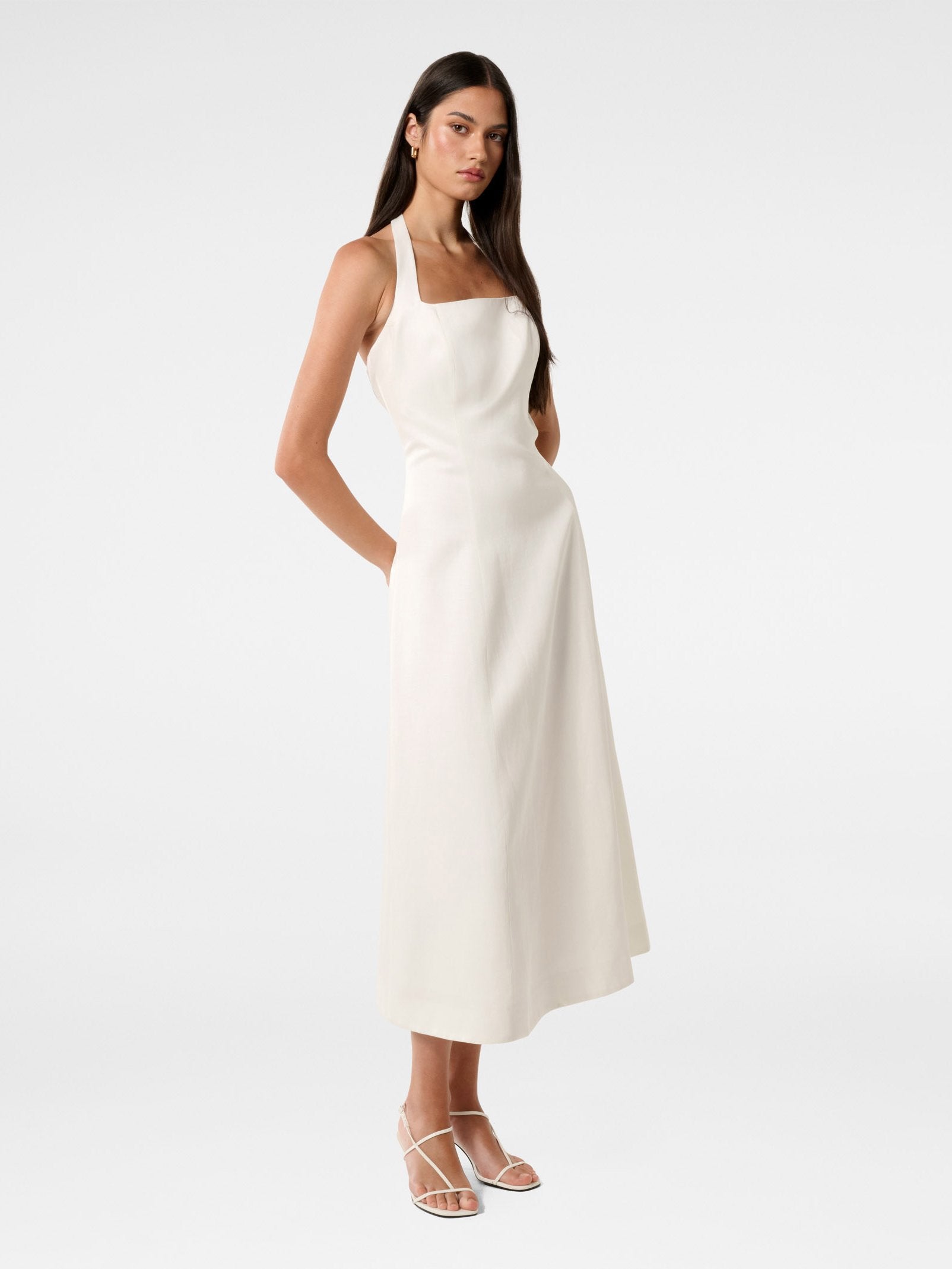 Harriet Halter Midi Dress