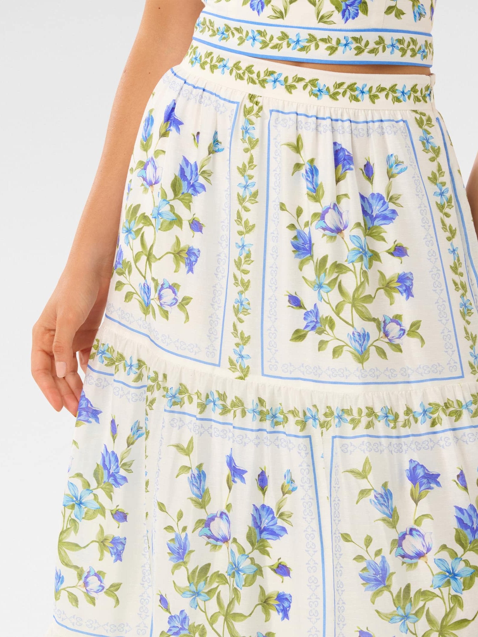 Francine Printed Maxi Skirt