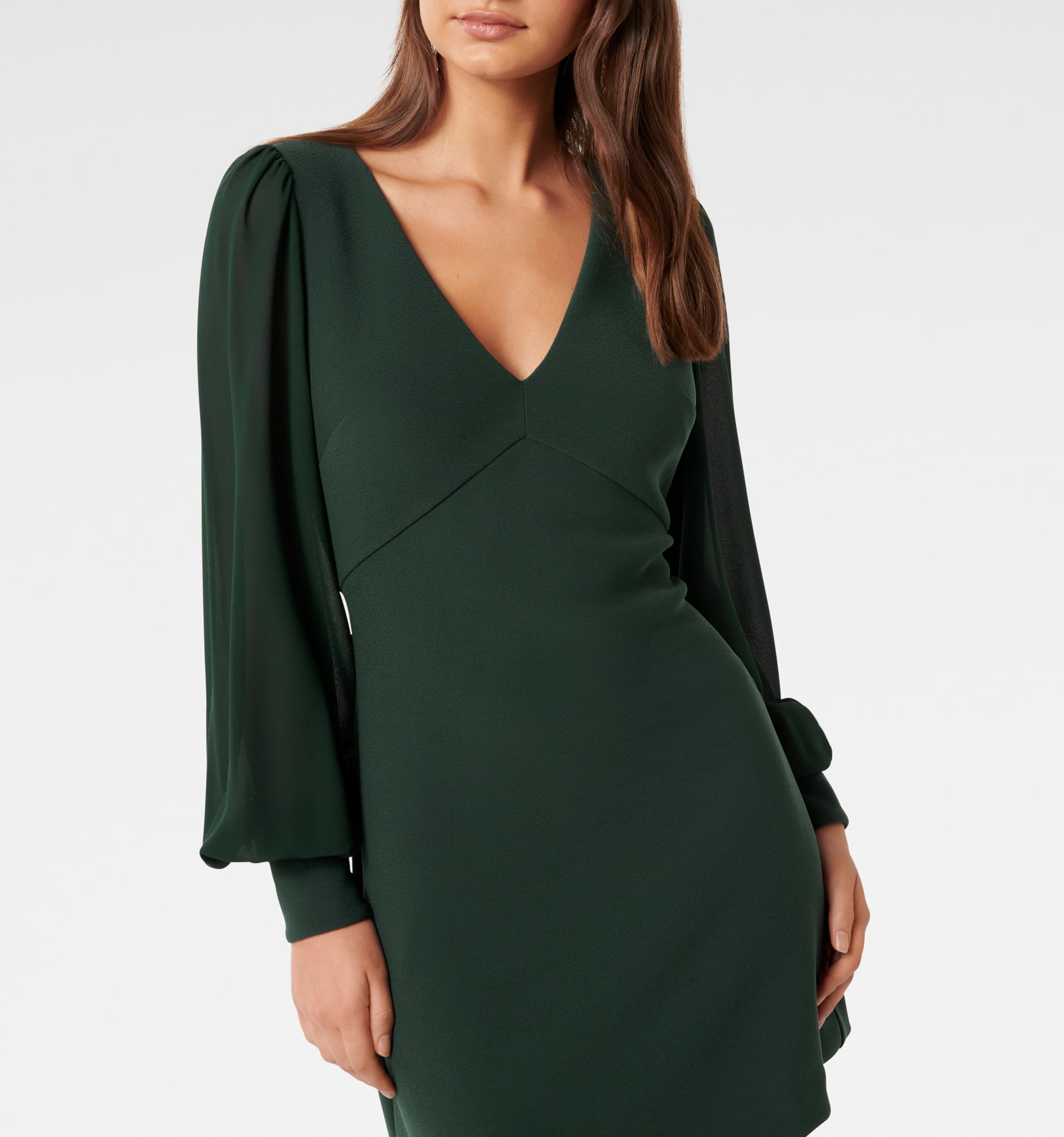 Adelaide V Neck Mini Dress