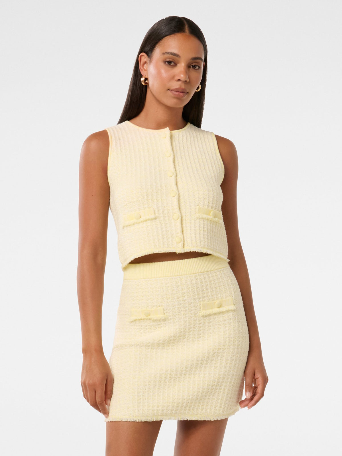 Aria Boucle Knit Tank