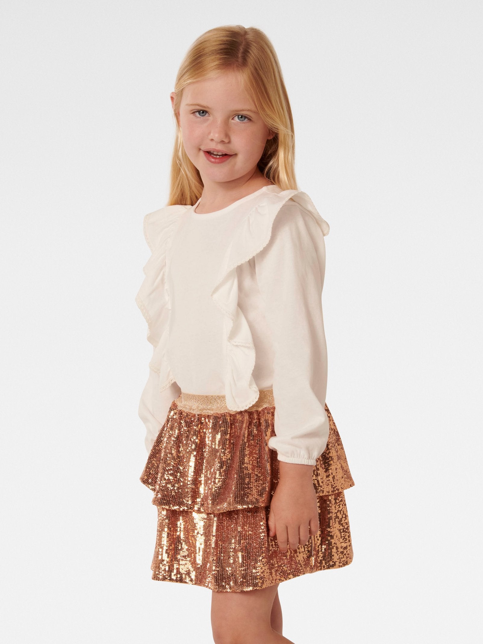  Robin Sequin Girls Skirt