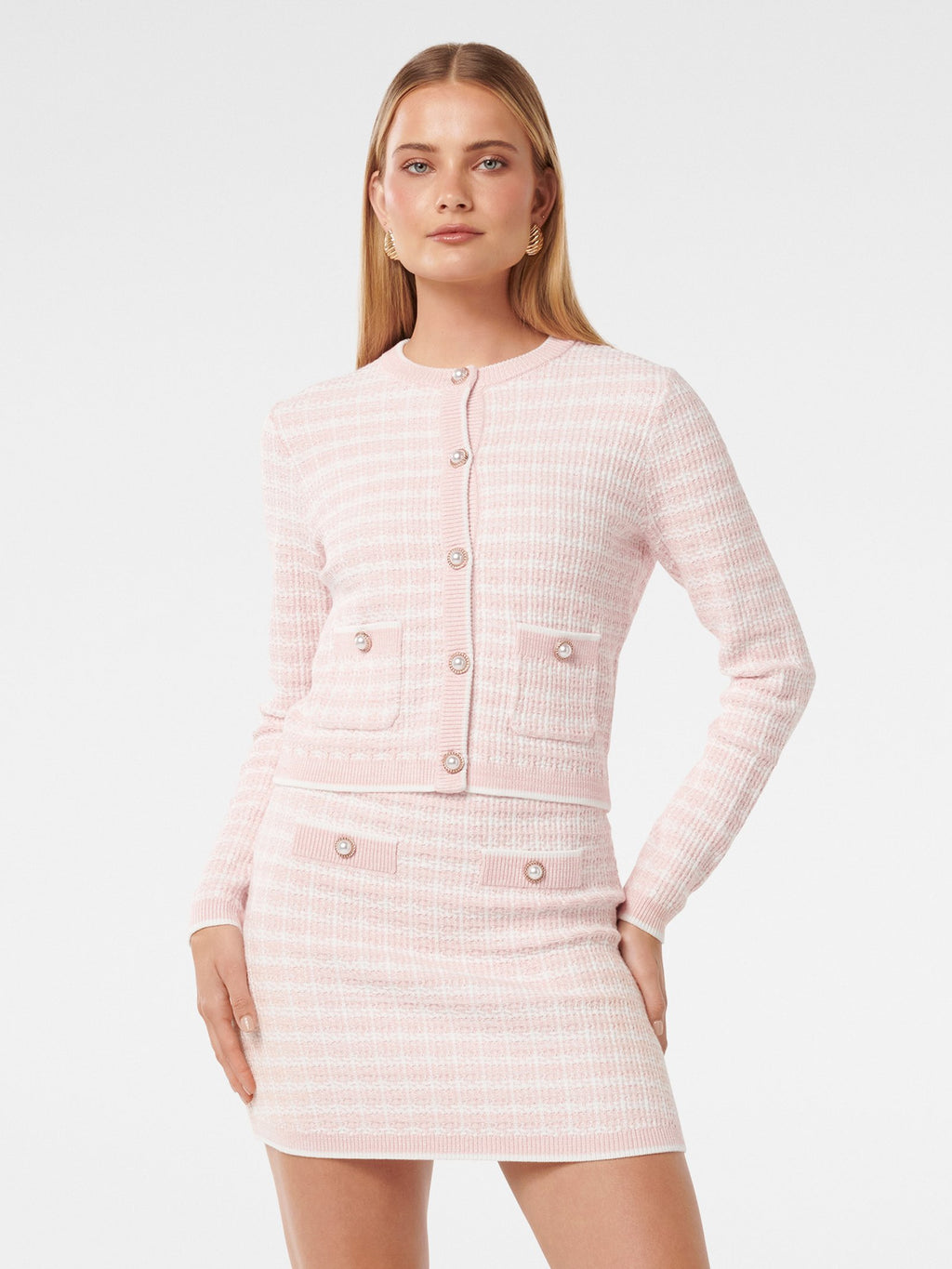 Louise Boucle Knit Skirt