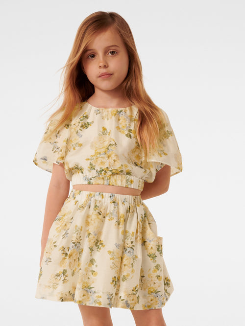 Arabella Flutter Girls Top