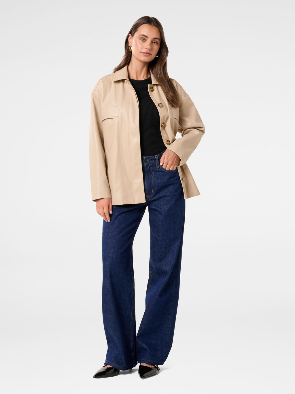  Karli PU Shacket