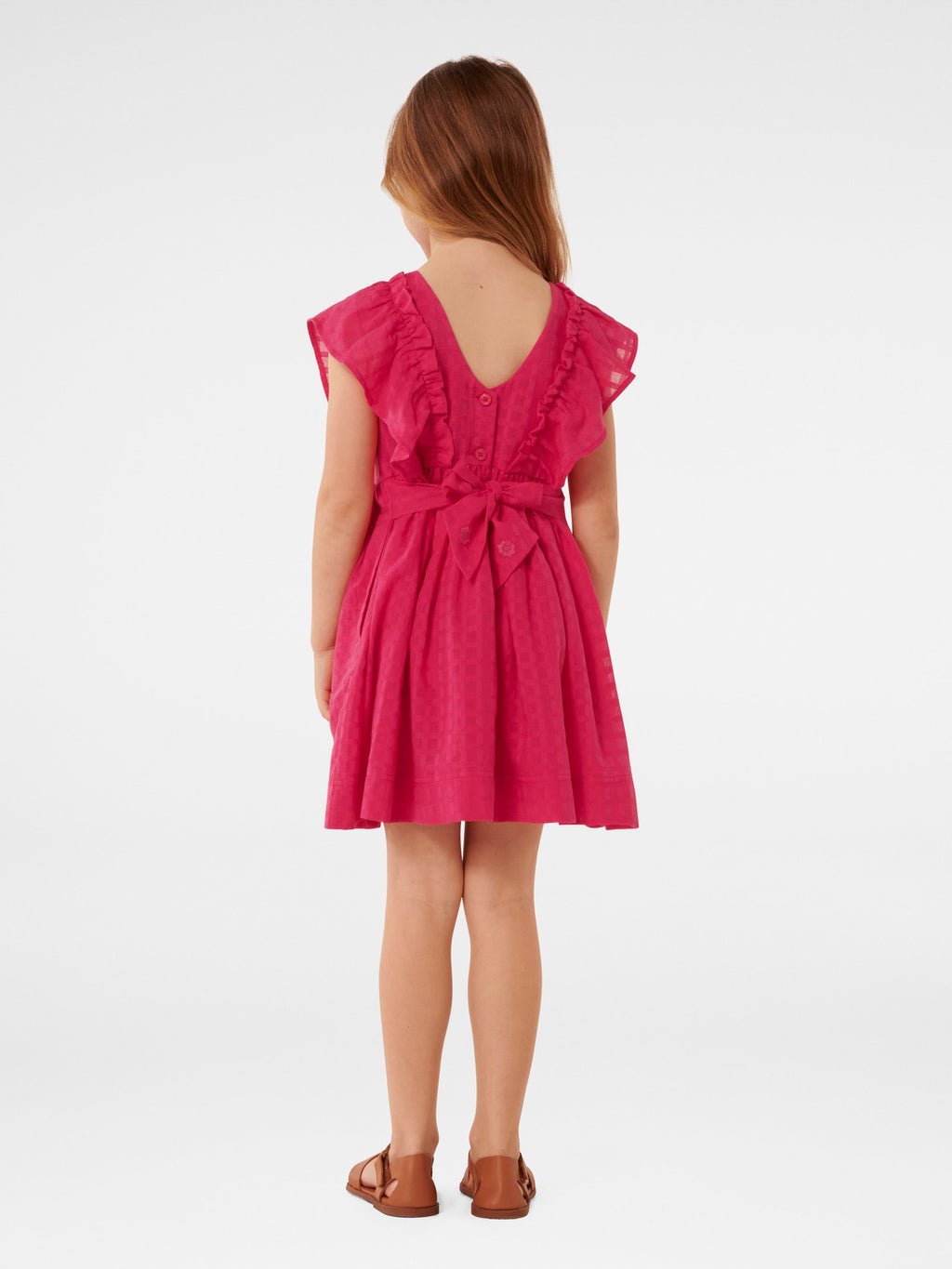  Roseanna Bow Mini Girls Dress